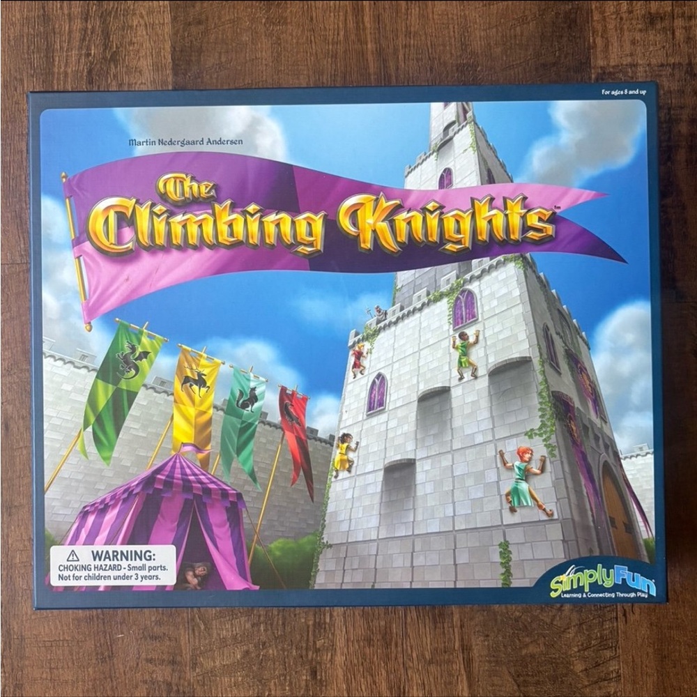 SimplyFun The Climbing Knights Educational Spatial Reasoning Strategy Castle